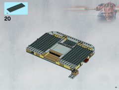 LEGO 9516 instructions page 43 – build guide