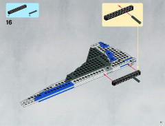 LEGO 9525 instructions page 11 – build guide