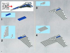 LEGO 9525 instructions page 2 – build guide