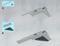 LEGO 9525 instructions page 3 – build guide