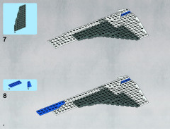 LEGO 9525 instructions page 4 – build guide