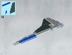 LEGO 9525 instructions page 8 – build guide