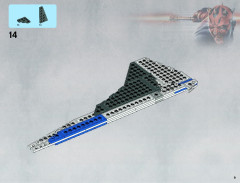 LEGO 9525 instructions page 9 – build guide