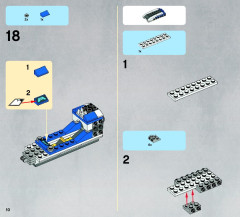 LEGO 9525 instructions page 10 – build guide