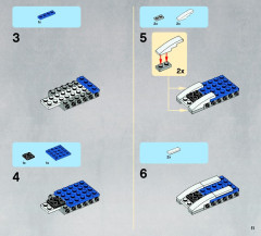 LEGO 9525 instructions page 11 – build guide