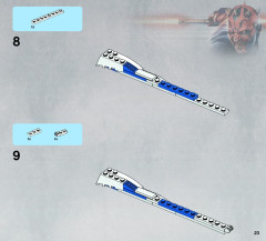 LEGO 9525 instructions page 23 – build guide