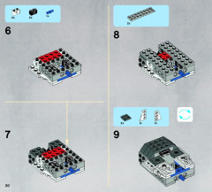 LEGO 9525 instructions page 30 – build guide