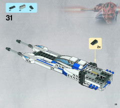 LEGO 9525 instructions page 35 – build guide