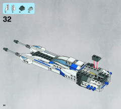 LEGO 9525 instructions page 36 – build guide