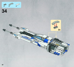 LEGO 9525 instructions page 38 – build guide