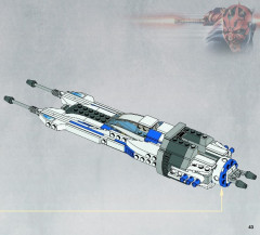 LEGO 9525 instructions page 43 – build guide