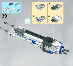 LEGO 9525 instructions page 44 – build guide