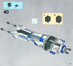 LEGO 9525 instructions page 45 – build guide