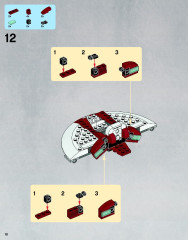 LEGO 9526 instructions page 10 – build guide
