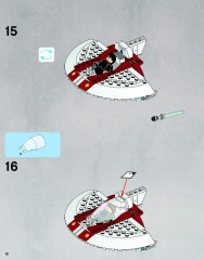 LEGO 9526 instructions page 12 – build guide
