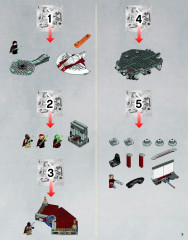 LEGO 9526 instructions page 3 – build guide