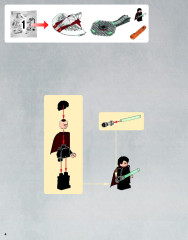 LEGO 9526 instructions page 4 – build guide