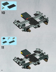LEGO 9526 instructions page 40 – build guide