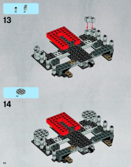 LEGO 9526 instructions page 42 – build guide