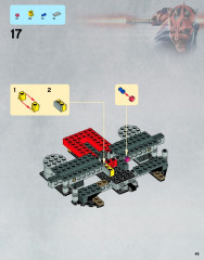 LEGO 9526 instructions page 45 – build guide
