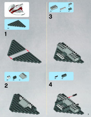 LEGO 9526 instructions page 5 – build guide