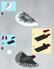 LEGO 9526 instructions page 6 – build guide