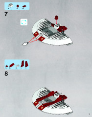 LEGO 9526 instructions page 7 – build guide