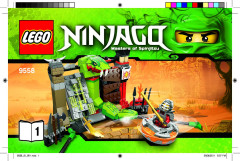 LEGO 9558 instructions page 1 – build guide