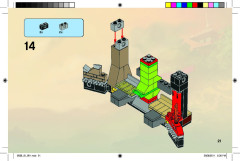 LEGO 9558 instructions page 21 – build guide