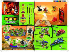 LEGO 9561 instructions page 1 – build guide