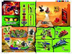 LEGO 9566 instructions page 1 – build guide