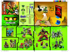 LEGO 9569 instructions page 1 – build guide