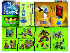 LEGO 9570 instructions page 1 – build guide