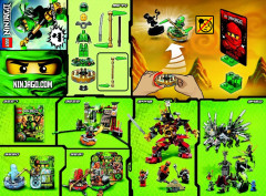 LEGO 9574 instructions page 1 – build guide