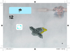 LEGO 9674 instructions page 11 – build guide