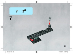 LEGO 9674 instructions page 23 – build guide