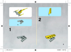 LEGO 9674 instructions page 3 – build guide