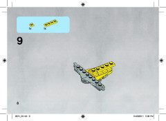 LEGO 9674 instructions page 8 – build guide