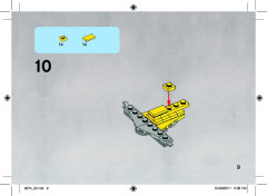 LEGO 9674 instructions page 9 – build guide