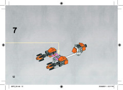 LEGO 9675 instructions page 12 – build guide
