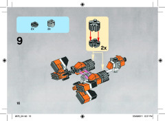 LEGO 9675 instructions page 16 – build guide