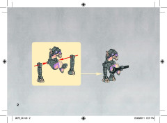 LEGO 9675 instructions page 2 – build guide