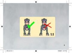 LEGO 9675 instructions page 3 – build guide