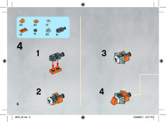 LEGO 9675 instructions page 6 – build guide