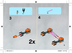 LEGO 9675 instructions page 9 – build guide