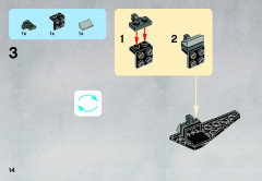 LEGO 9676 instructions page 14 – build guide