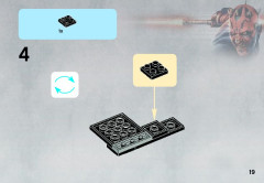 LEGO 9676 instructions page 19 – build guide