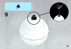 LEGO 9676 instructions page 25 – build guide