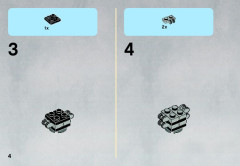 LEGO 9676 instructions page 4 – build guide