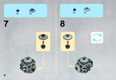 LEGO 9676 instructions page 6 – build guide